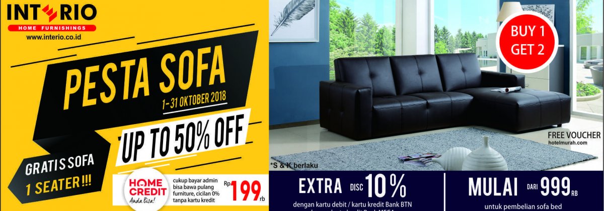  Pesta  Sofa Free Sofa 1 Seater Interio